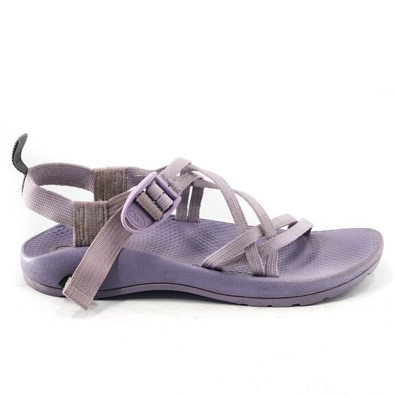 CHACO ZX1 EcoTread Lavender Frost Purple Double Strap Sport Sandals - Picture 4 of 6
